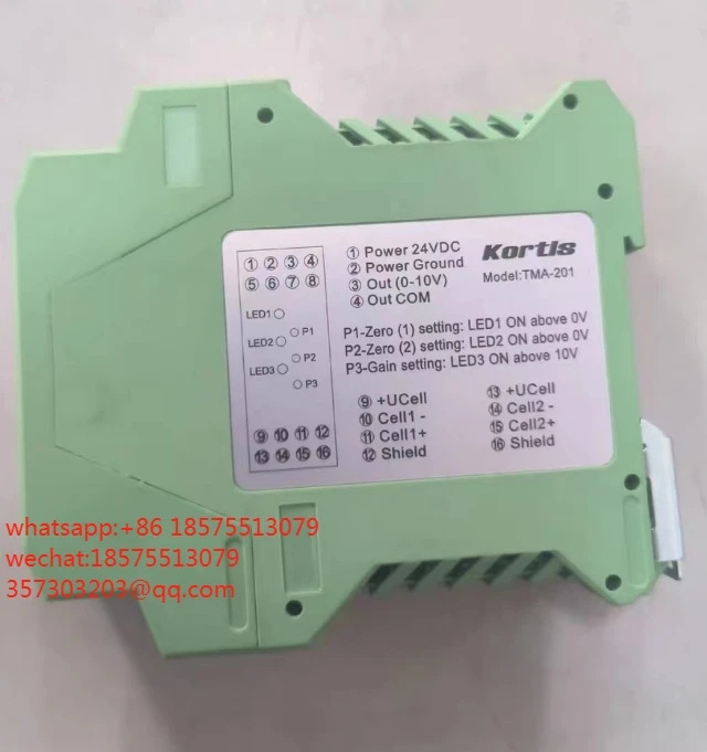 Kortis TMA-201 장력 신호 증폭기 011766 24VDC 0 10V