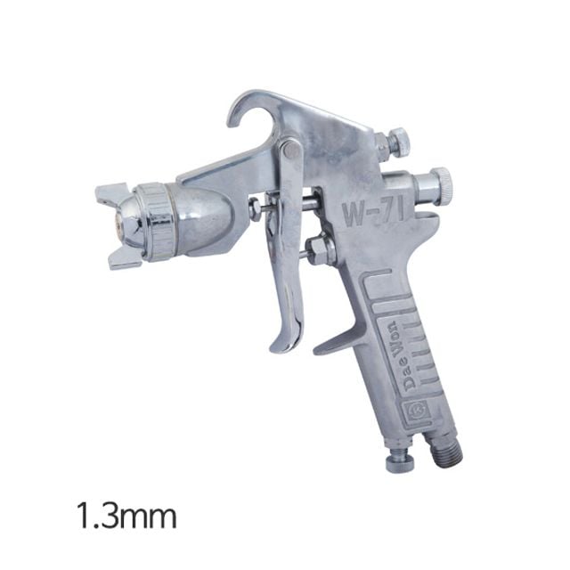 대원금속 에어 스프레이건 W71-2G 1.3mm 중력식 - 상품 이미지