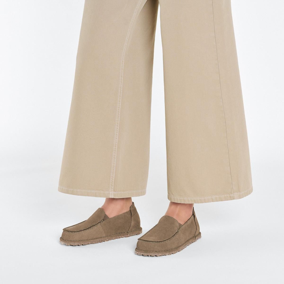 버켄스탁 컴포트 스웨이드 베이직 로퍼 Utti 1027494/1027517 GRAY TAUPE - 상세 이미지 3
