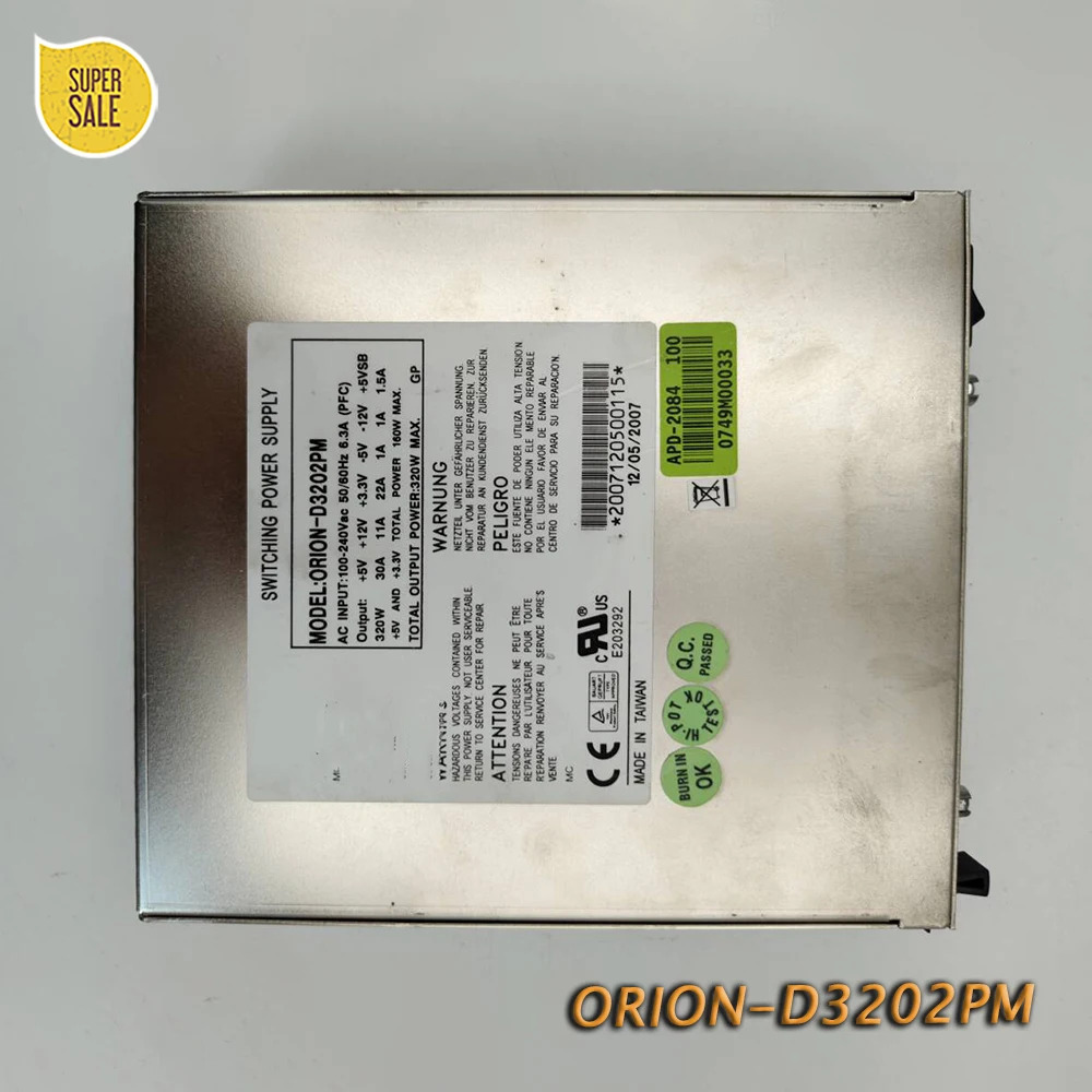 320W ORION-D3202PM 스위칭 서버 전원공급장치
