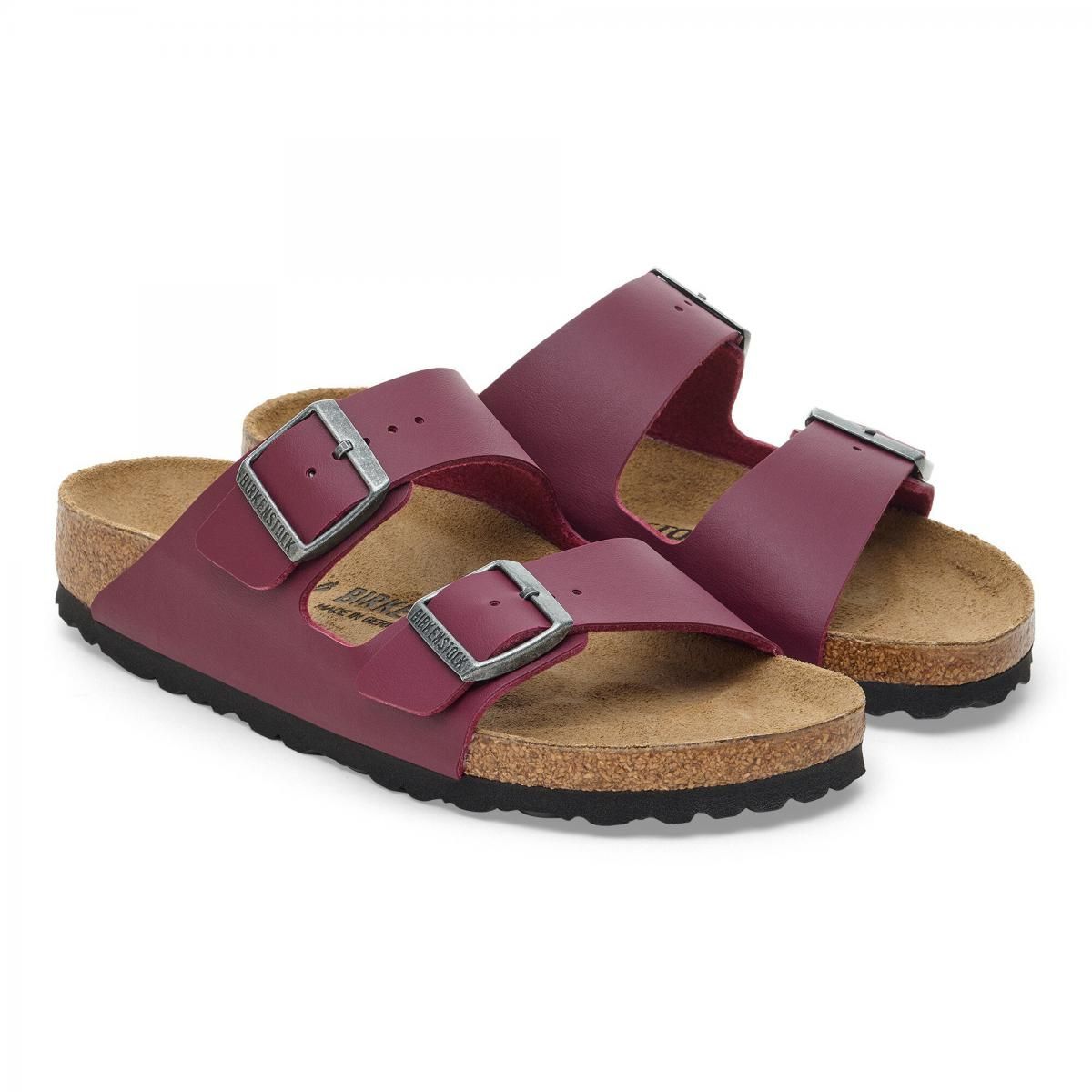 버켄스탁 클래식 버건디 스트랩 샌들 Arizona BirkoFlor 1030845/1030818 ZINFANDEL - 상세 이미지 5