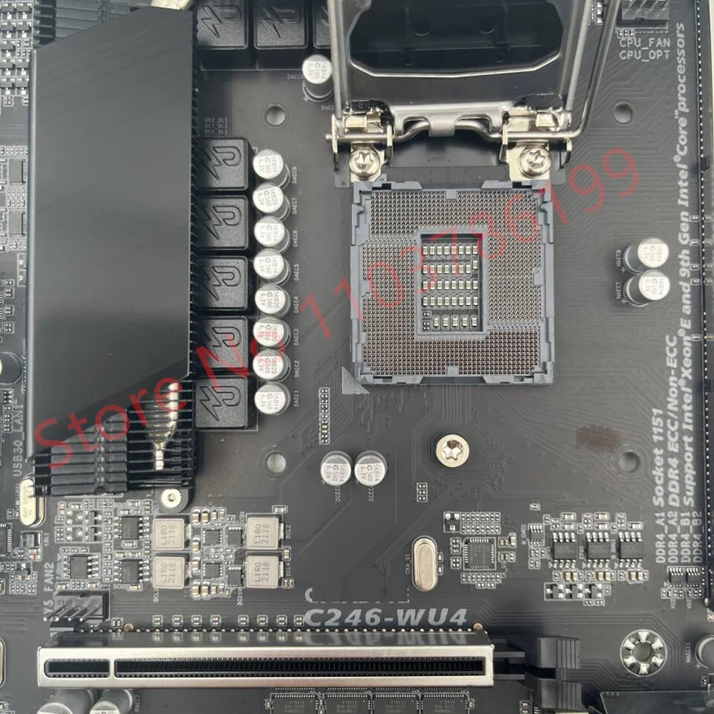 기가 바이트호환 마더보드 LGA 1151 지원 i7-9700k 9900 C246-WU4