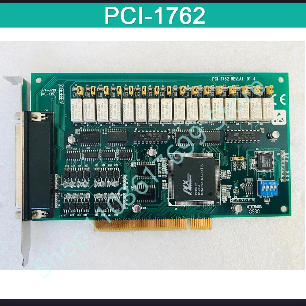 어드밴텍 16채널 절연 디지털 입력 릴레이 출력 카드 PCI-1762용