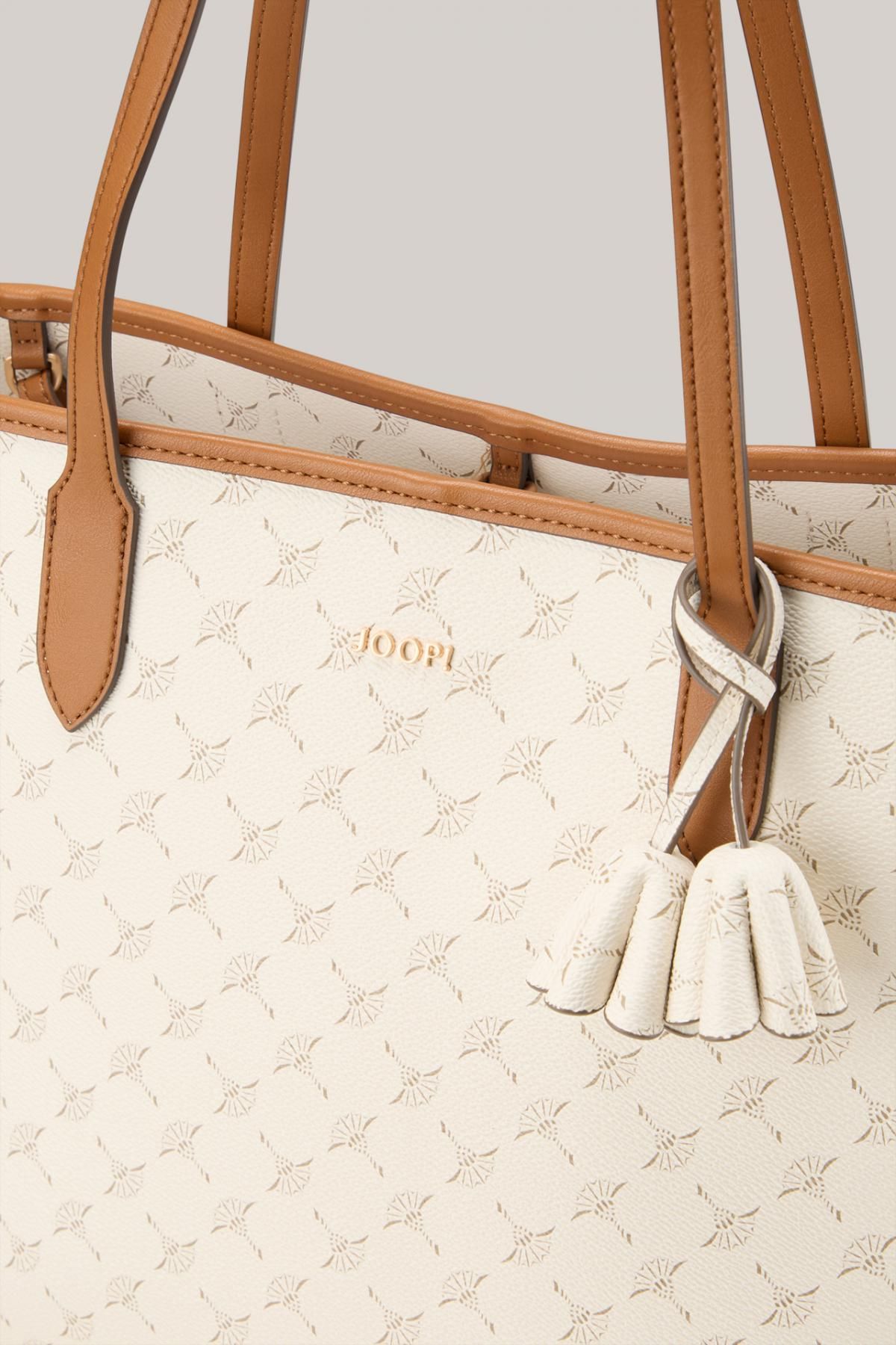 윱 오프화이트 시그니처 패턴 쇼퍼백 Cortina Lara 580005609-4140007856-101 OFFWHITE - 상세 이미지 5
