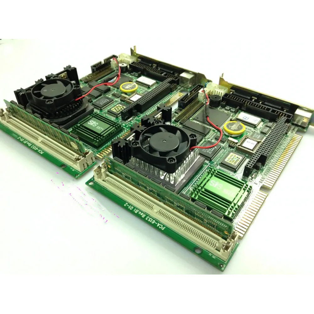 CPU 메모리 팬이 장착된 어드밴텍 산업컴퓨터 보드 PCA-6153 Rev.A2 B1원본