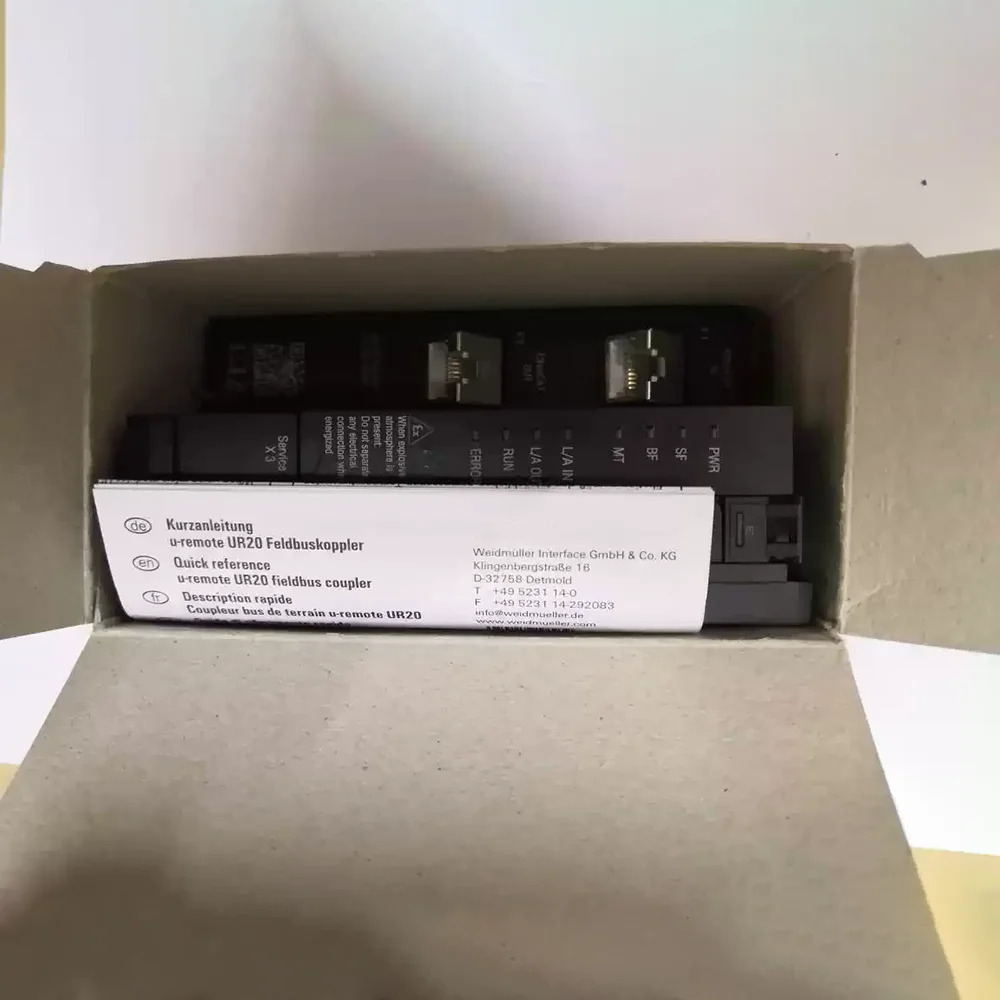 Weidmuller 원격 IO 네트워크 커플러 UR20-FBC-EC 1334910000