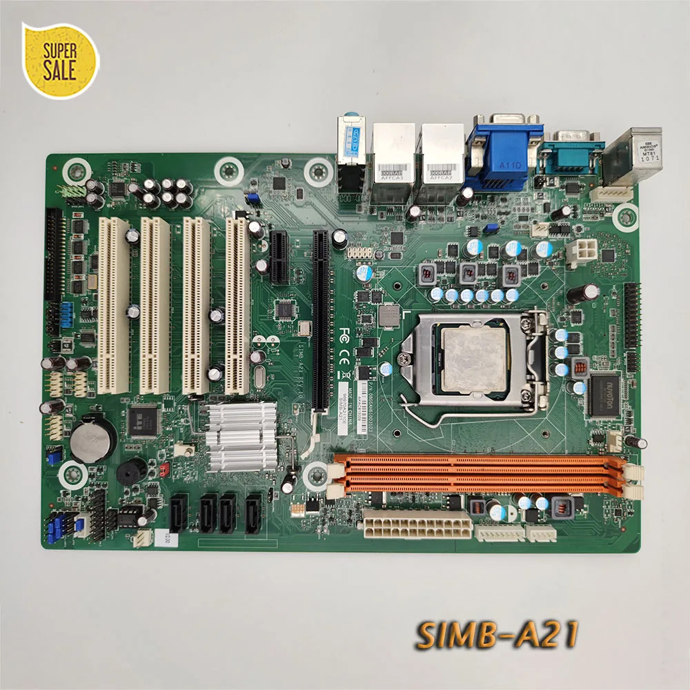어드밴텍 REV .10SIMB-A21 SIMB-A21-8VG00A1E 산업제어 마더보드 H61 지원 I3/I5/I7