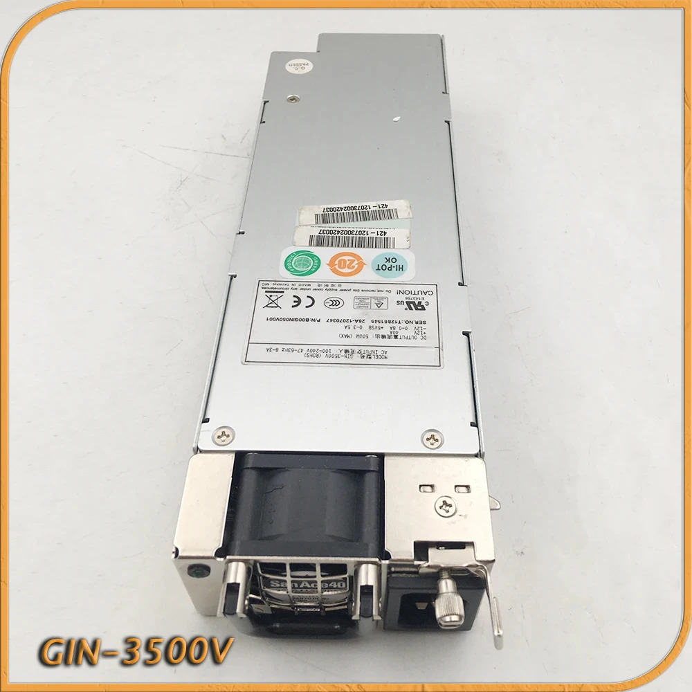 EMACS 서버 전원공급장치 500W 분해GIN-3500V