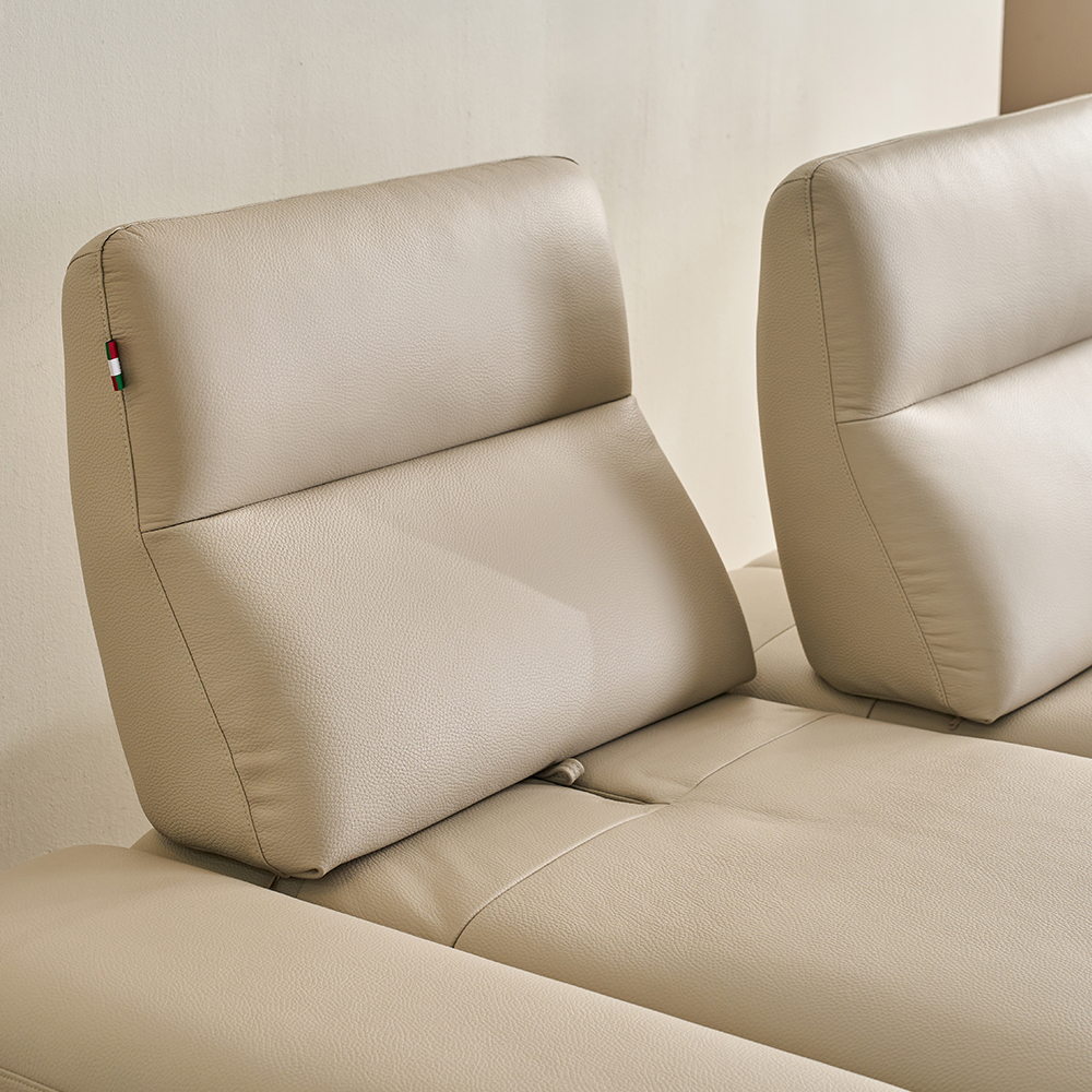 핀란디아 디엘 이태리 통가죽 4인용 3인용 소가죽 스윙 천연가죽 소파