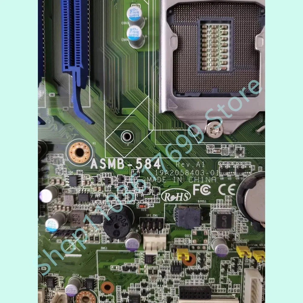 어드밴텍 산업컴퓨터 마더보드 ASMB-584G2 ASMB-584 REV.A1용
