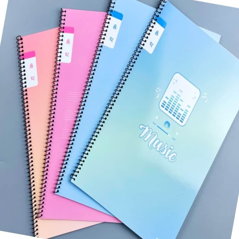음악노트 1박스 160개입 음악공책 악보노트 초등노트 - 상품 이미지