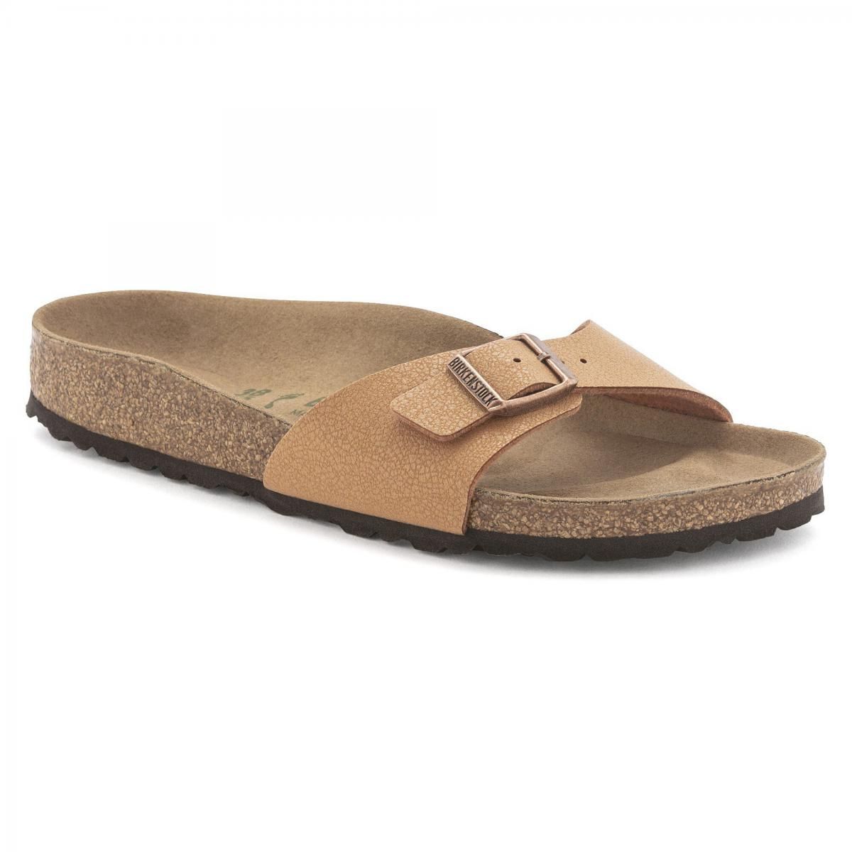 버켄스탁 비건 컴포트 버클 스트랩 샌들 Madrid Vegan BirkoFlor Nubuk 1025005/1025050 - 상세 이미지 2