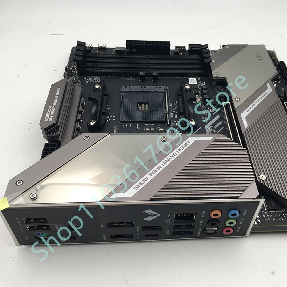 MAXSUN 데스크탑 컴퓨터 마더보드 소켓 AM4 NVME M.2 SATA SSD DDR4 MS-iCraft B550M 새 B550