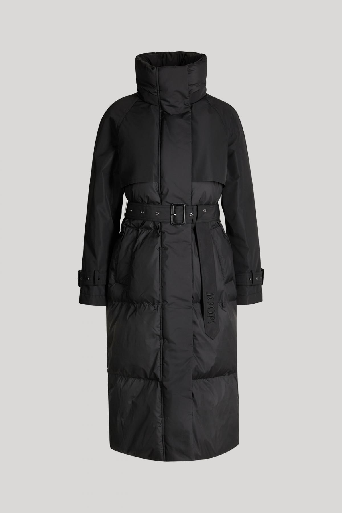 윱 테크니컬 벨트 롱 패딩 코트 블랙 30048877-10012095-001 ONE COLOR - 상품 이미지
