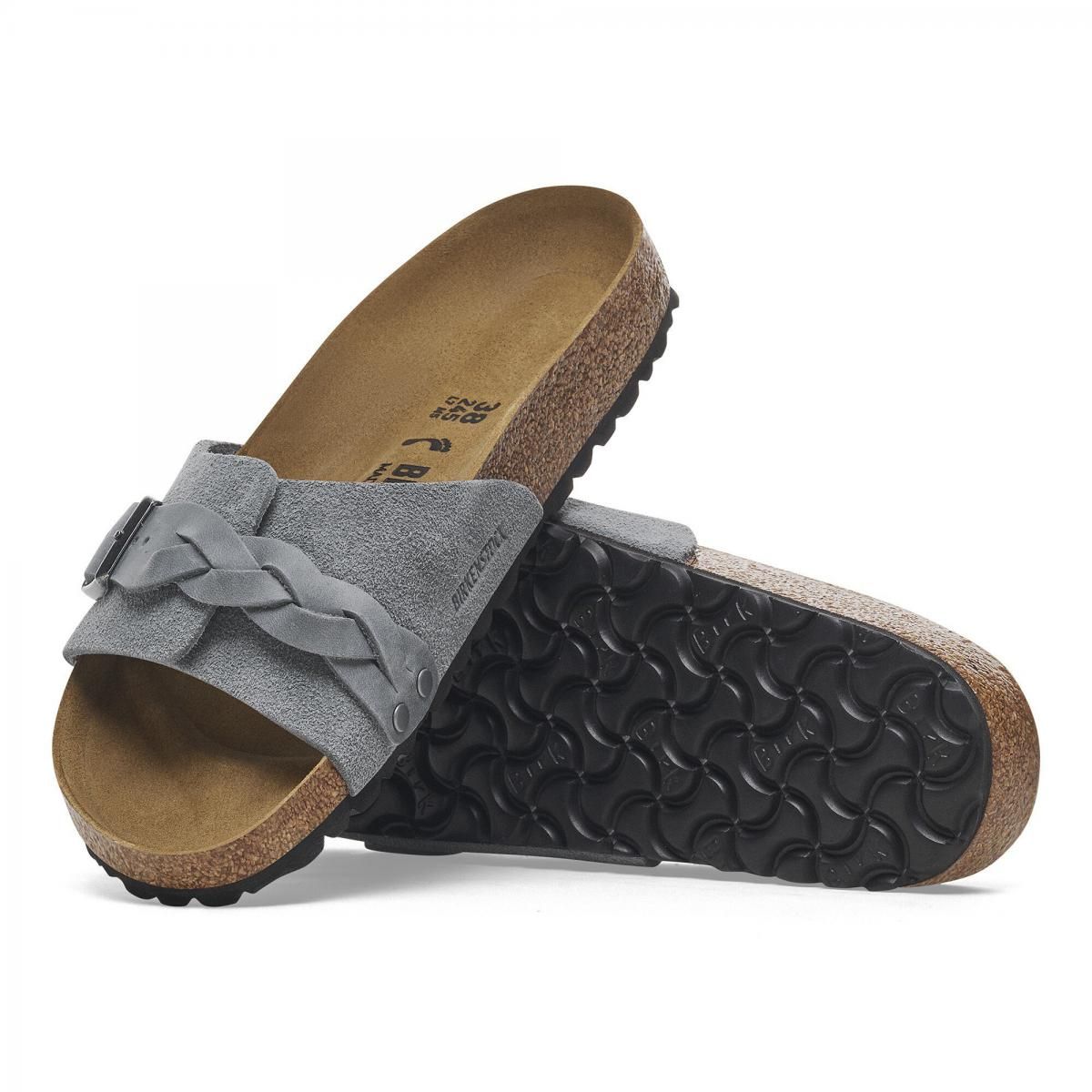버켄스탁 보헤미안 브레이디드 스웨이드 스트랩 샌들 1029130/1029121 BASALT GRAY - 상세 이미지 5