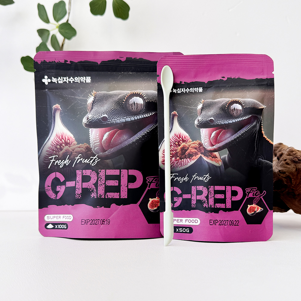 지렙 무화과 도마뱀 크레스티드게코 슈퍼푸드 먹이 사료 100g 제품 이미지