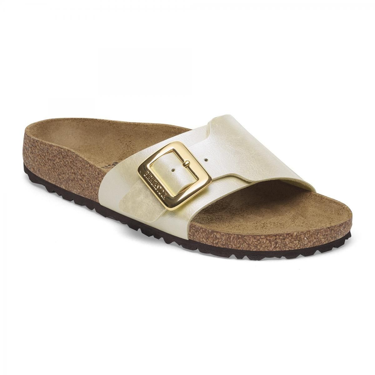 버켄스탁 쿠션 버클 시크 BirkoFlor 슬라이드 샌들 1029382/1029393 GRACEFUL PEARL WHITE - 상세 이미지 2