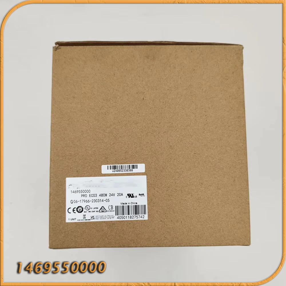 1469550000 WeidmullerPSPRO ECO3 480W 24V 20A DIN 레일 전원공급장치 3상 전원