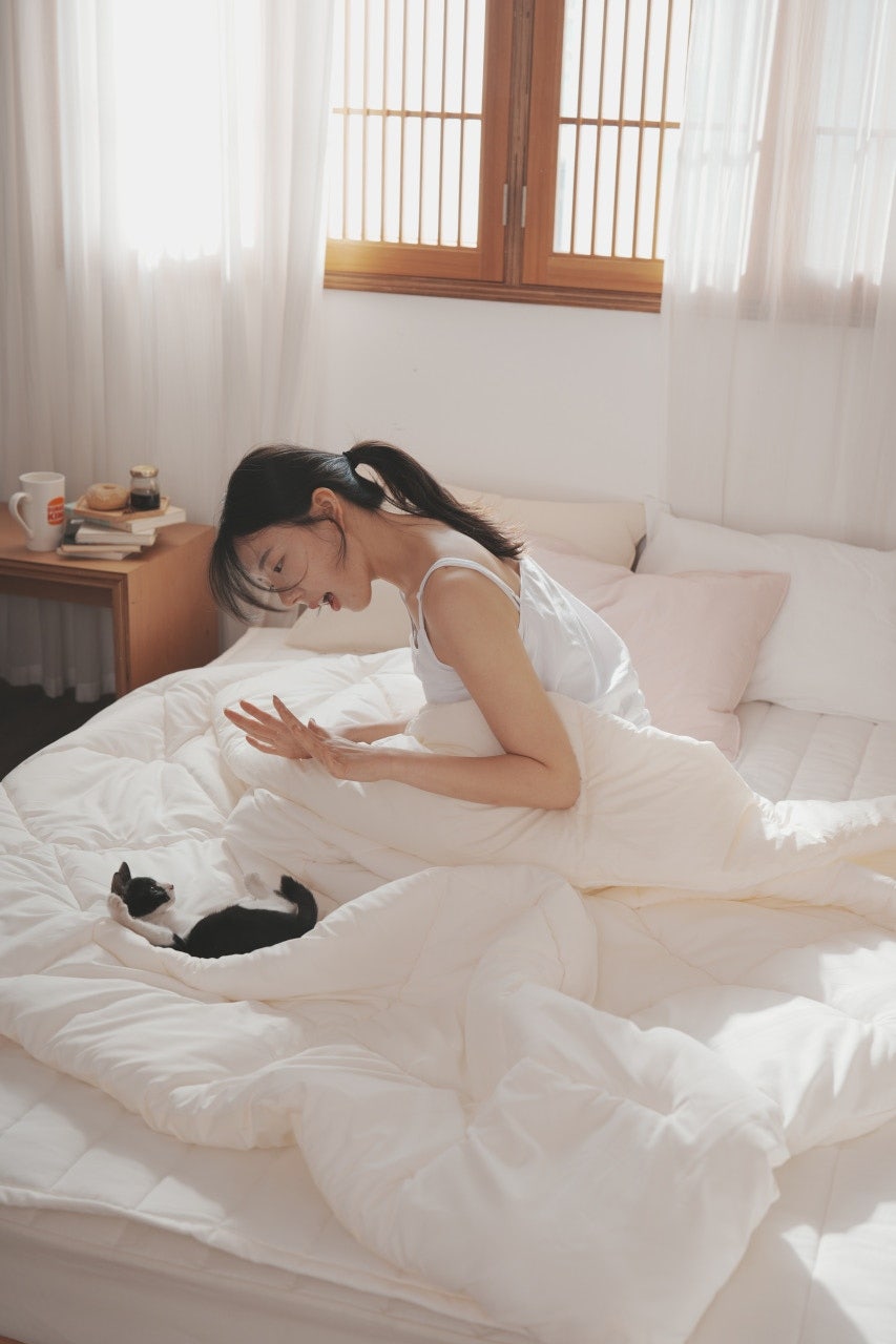 먼지없는 사계절 차렵이불 마이크로 실크이불 - 상세 이미지 5