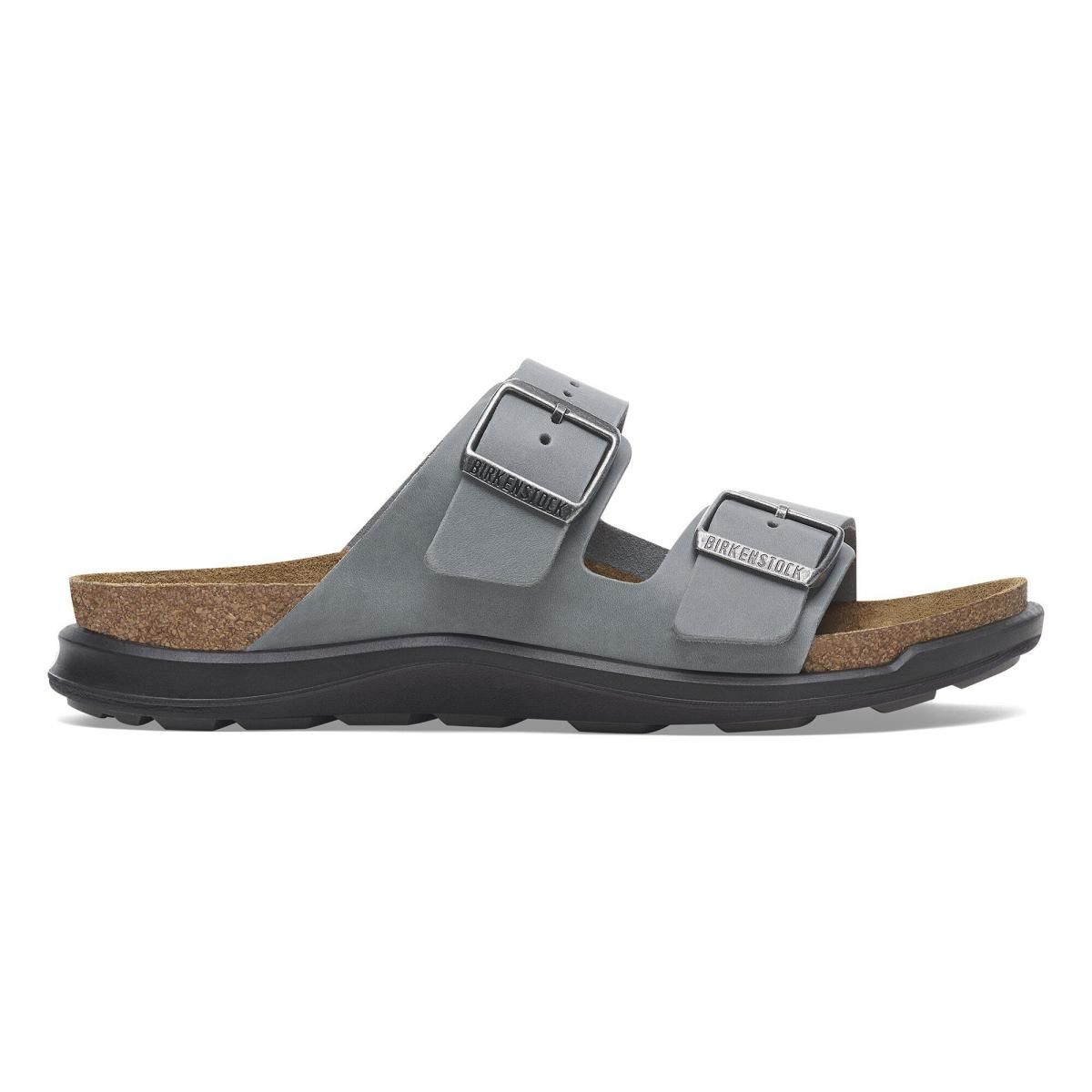 버켄스탁 테크니컬 스트랩샌들 Arizona 크로스타운 왁시 레더 1029557 BASALT GRAY - 메인 이미지