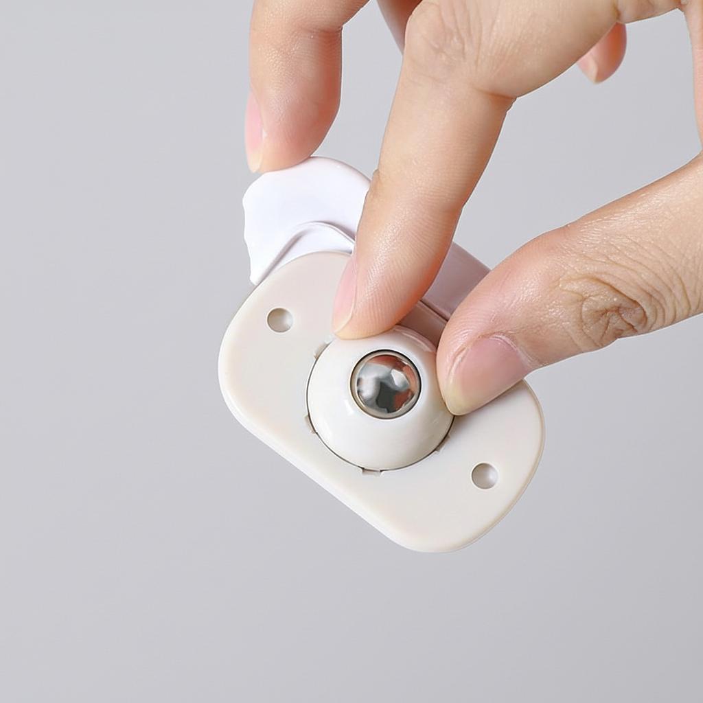 접착식 360도 회전 미니 볼바퀴 베어링바퀴 이동바퀴 4p - 상품 이미지