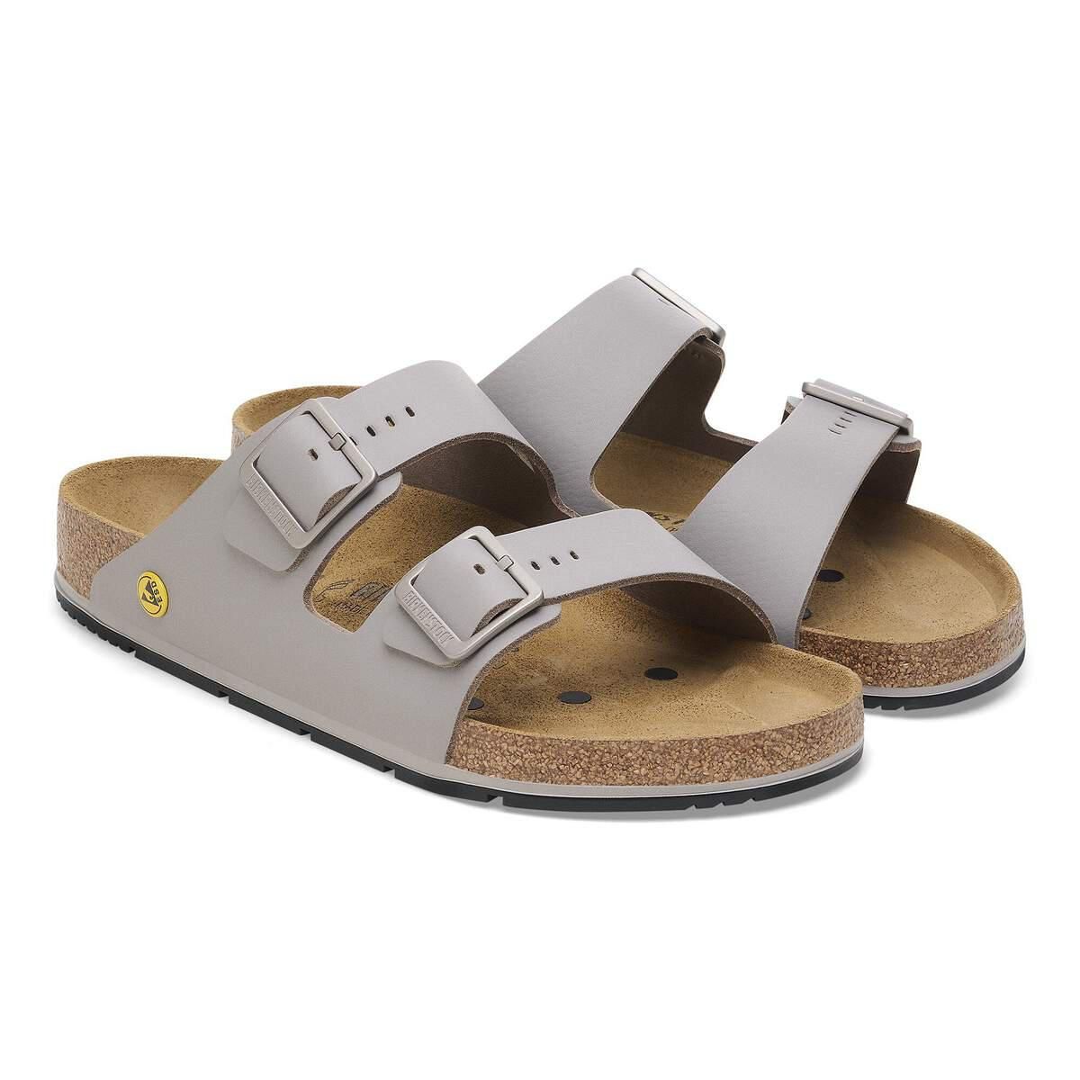 버켄스탁 내추럴 레더 코팅 스트랩 샌들 아리조나 ESD 1028950/1028970 GUNMETAL - 상세 이미지 5