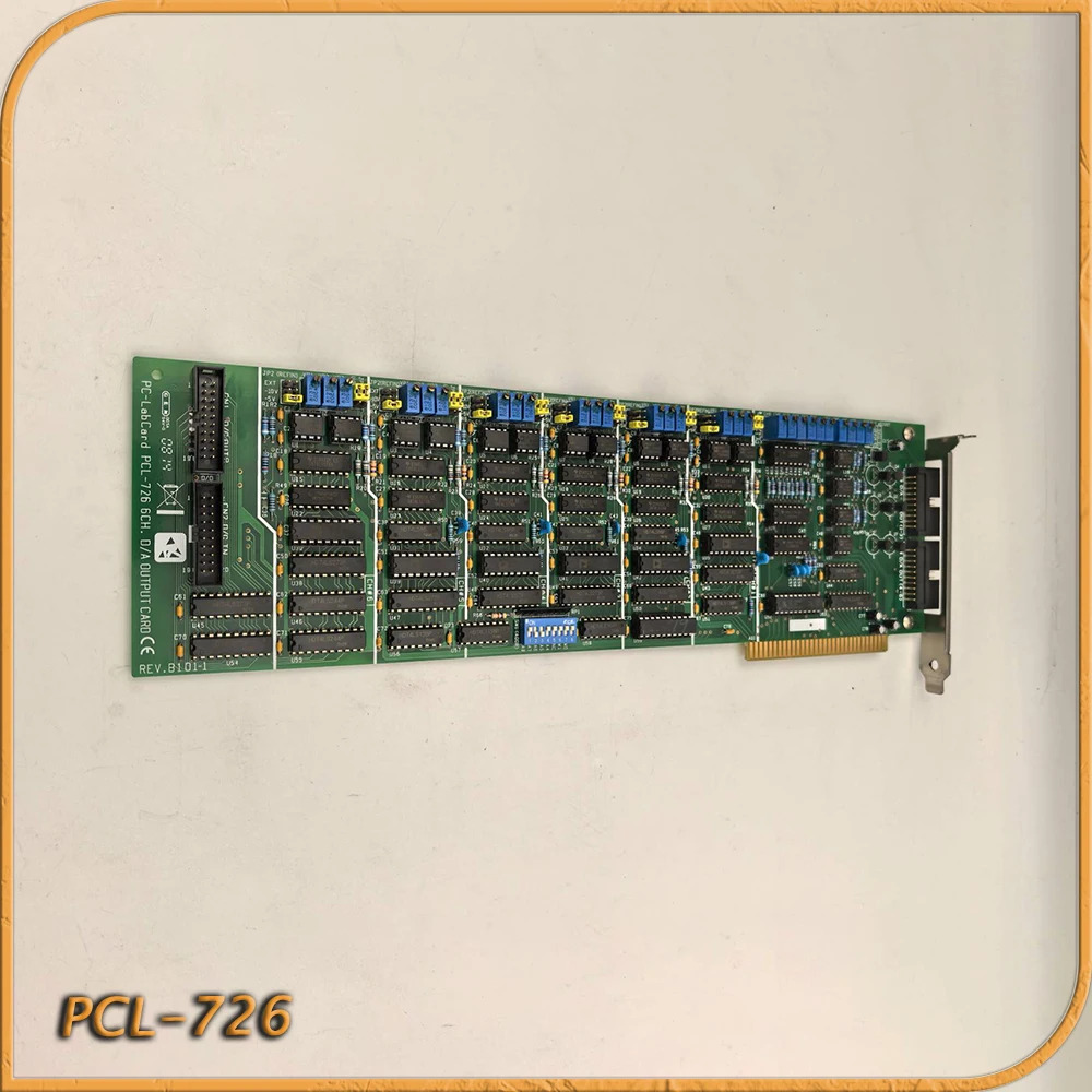 Advantech 데이터 캡처 카드 PCL-726 아날로그 출력 채널 전체 길이 6 D/A 12 비트
