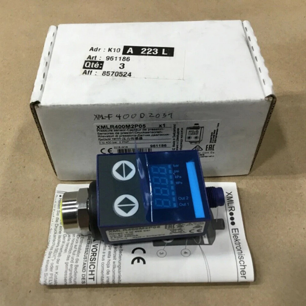 압력센서 24VDC 2PNP 250mA XMLR400M2P05