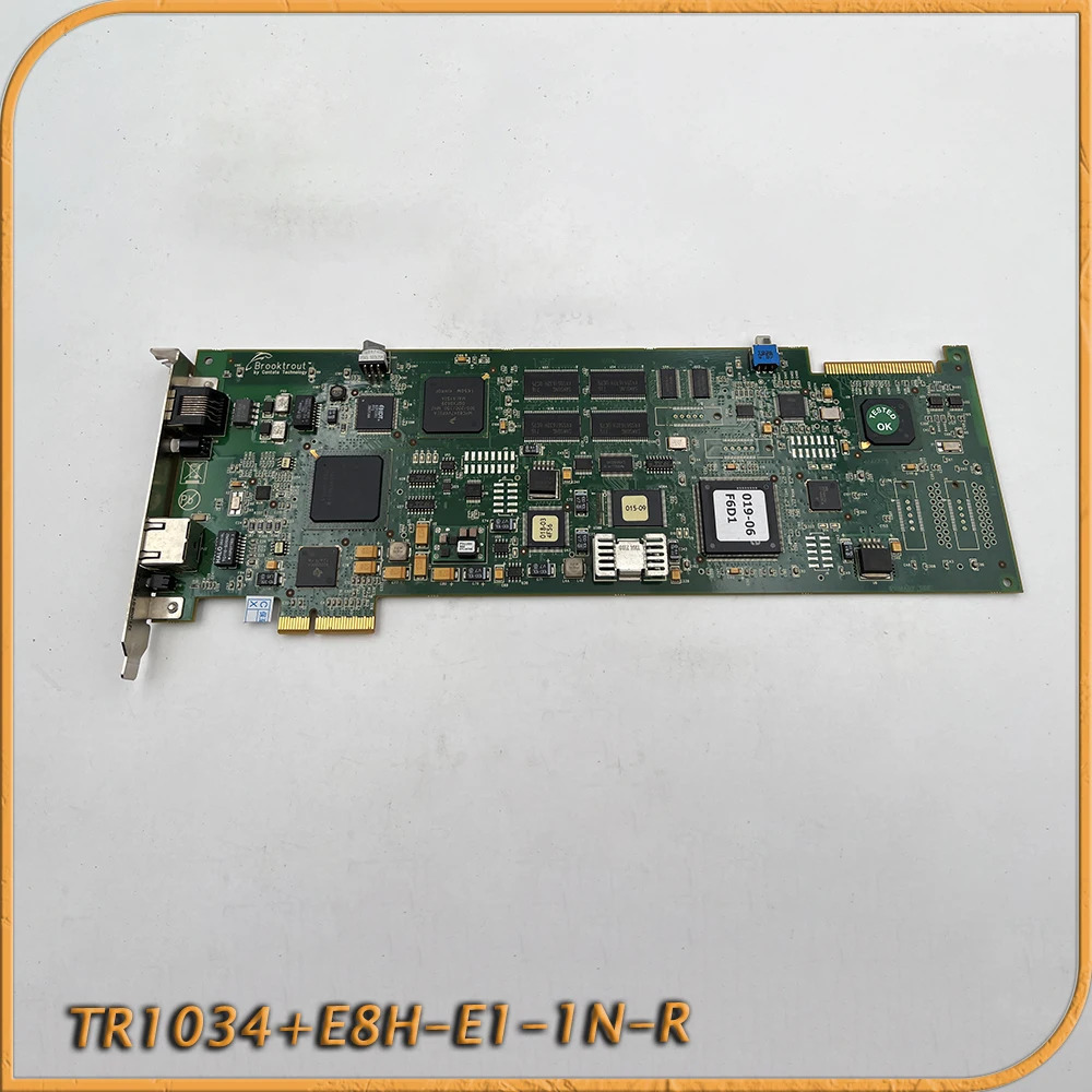 Brookrout 팩스 카드 TR1034  E8H-E1-1N E8H-E1-1N-R 901-006-08