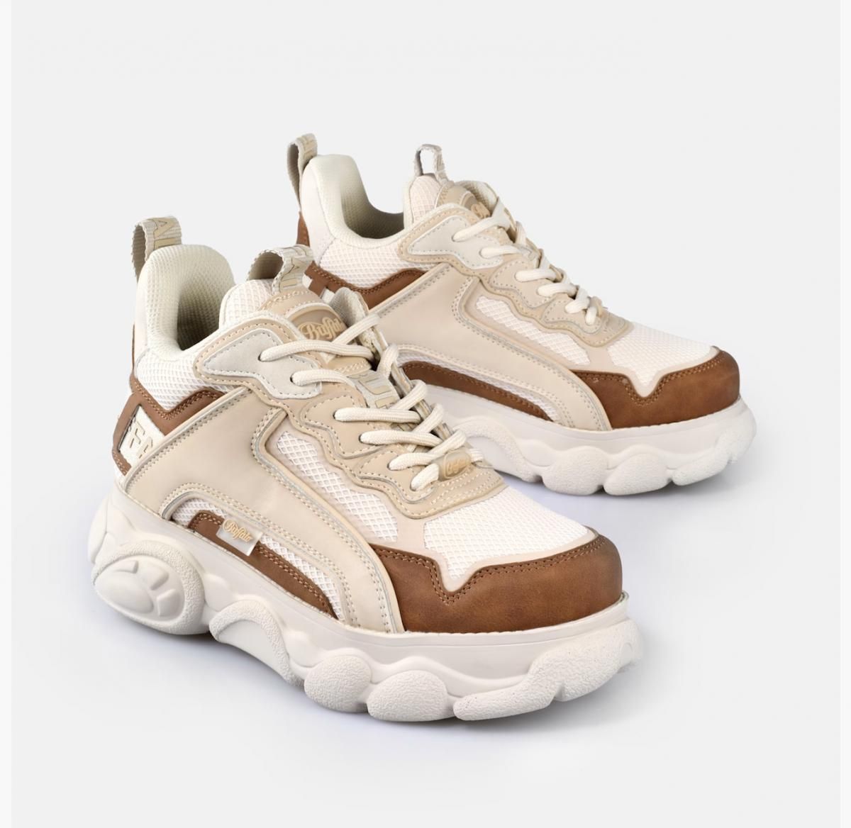 버팔로 청키 플랫폼 스니커즈 브라운 베이지 CLD Chai 02474951 BRAUN - 상세 이미지 3