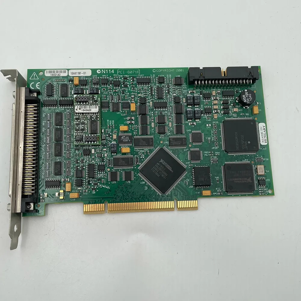아날로그 입력수집 카드 PCI-6071E PCI-6071 NI 12 비트 64