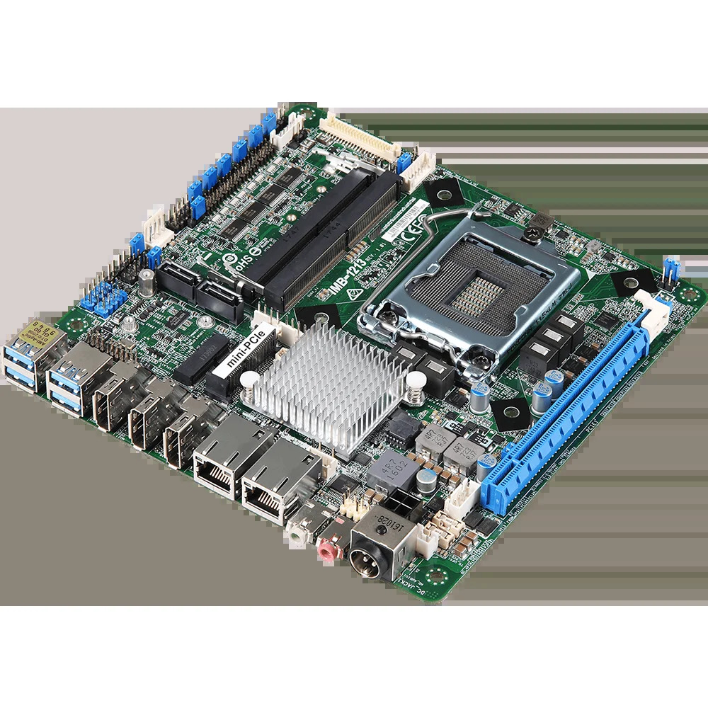 ASRock호환 Mini-ITX 산업마더보드 칩셋 1511핀 Q370 DDR4 64GBIMB-1213