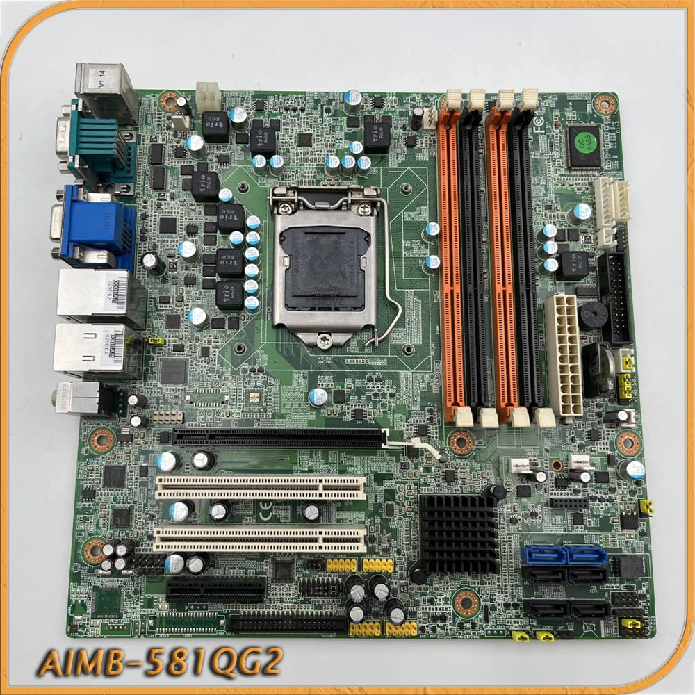 어드밴텍 AIMB-581 R1 산업마더보드 AIMB-581QG2 쿼드 CPU 1155핀 마이크로 용