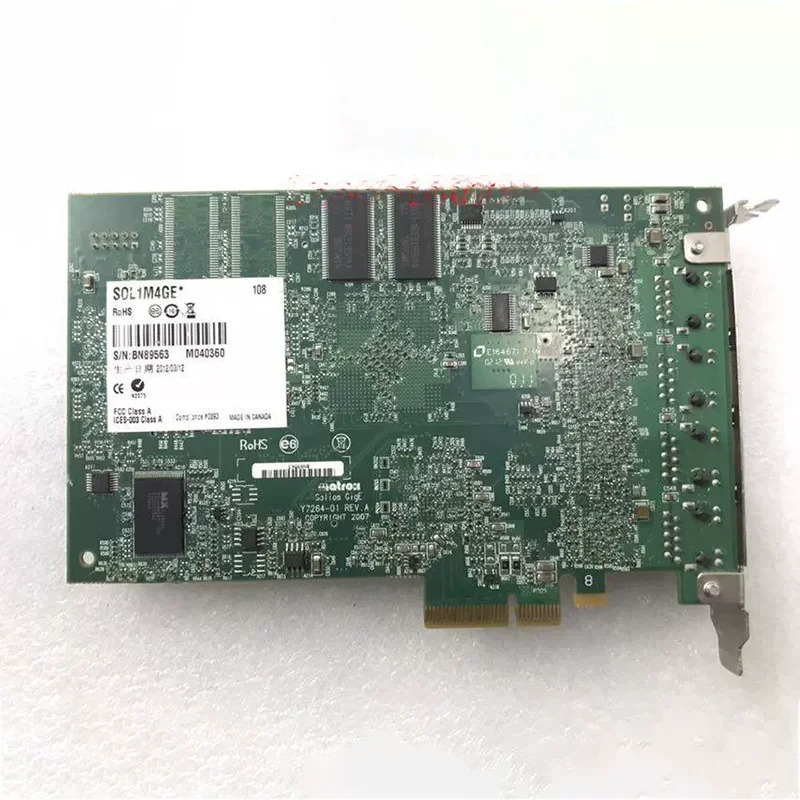 MATROX SOL1M4GE Y7264-01 REV용. 데이터 수집 카드