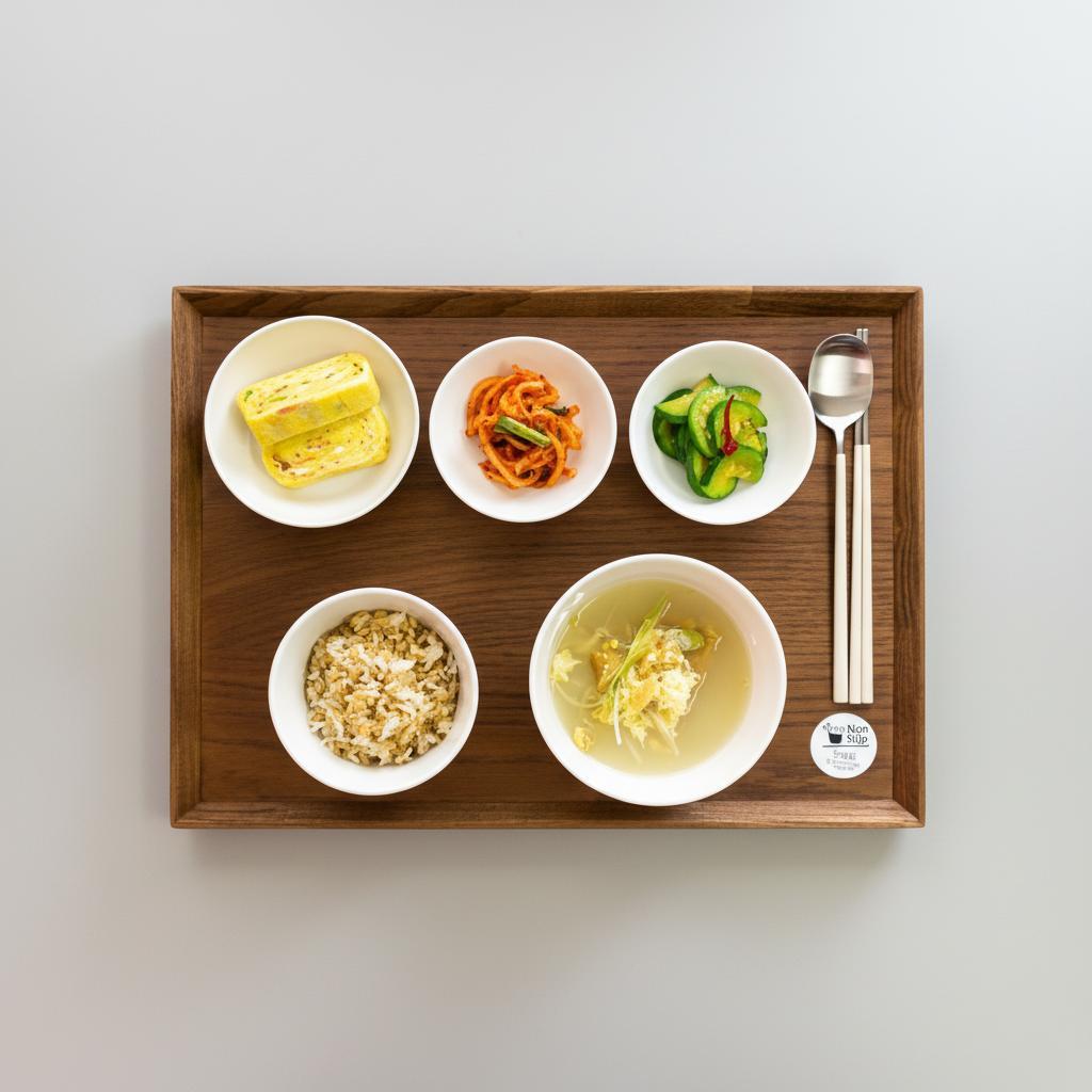 사각 손잡이 애쉬목 논슬립 우드 트레이 카페 원목 국산 나무 쟁반 - 상품 이미지