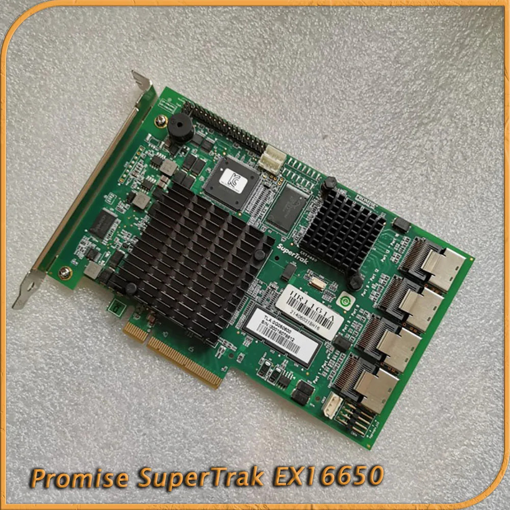 GP 0741-01 R2 PROMISE Promise SuperTrak EX16650 어레이 카드원본