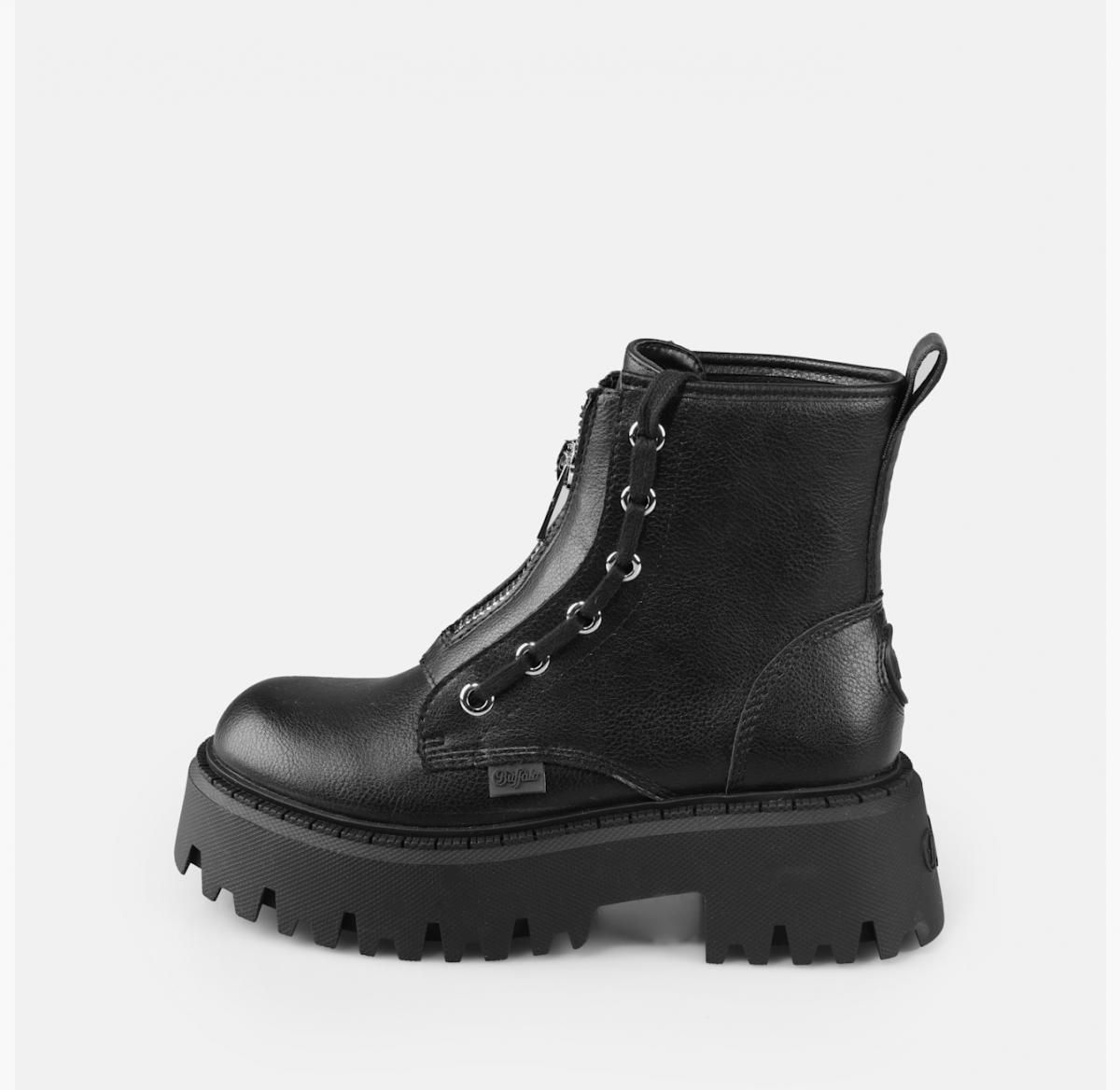 버팔로 테크니컬 플랫폼 앵클부츠 비건레더 블랙 02475133 SCHWARZ - 상품 이미지