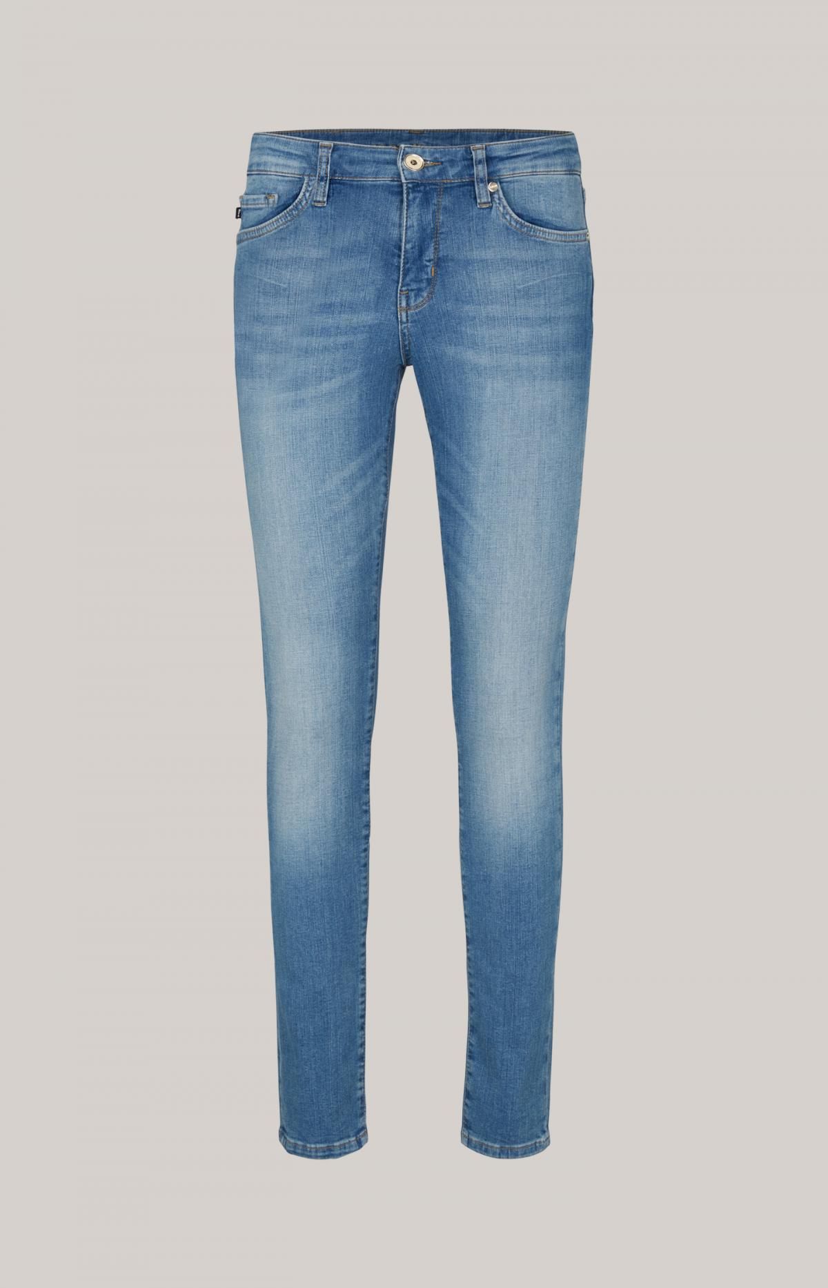 윱 데님 스키니핏 로우웨이스트 청바지 30037155-10015861-433 BLUE DENIM 이미지 6