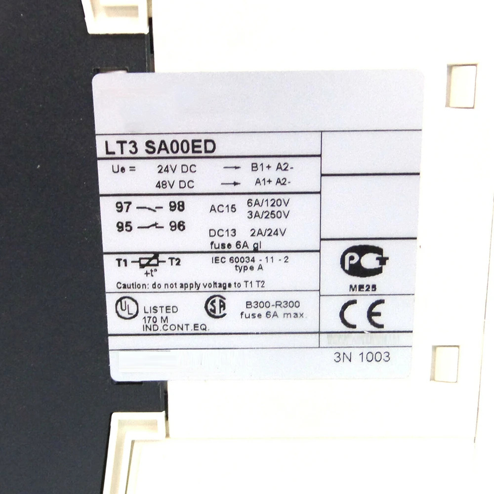 LT3SA00ED 24/48V DC 서미스터 보호 릴레이 thermigue PTC이 하게 작동