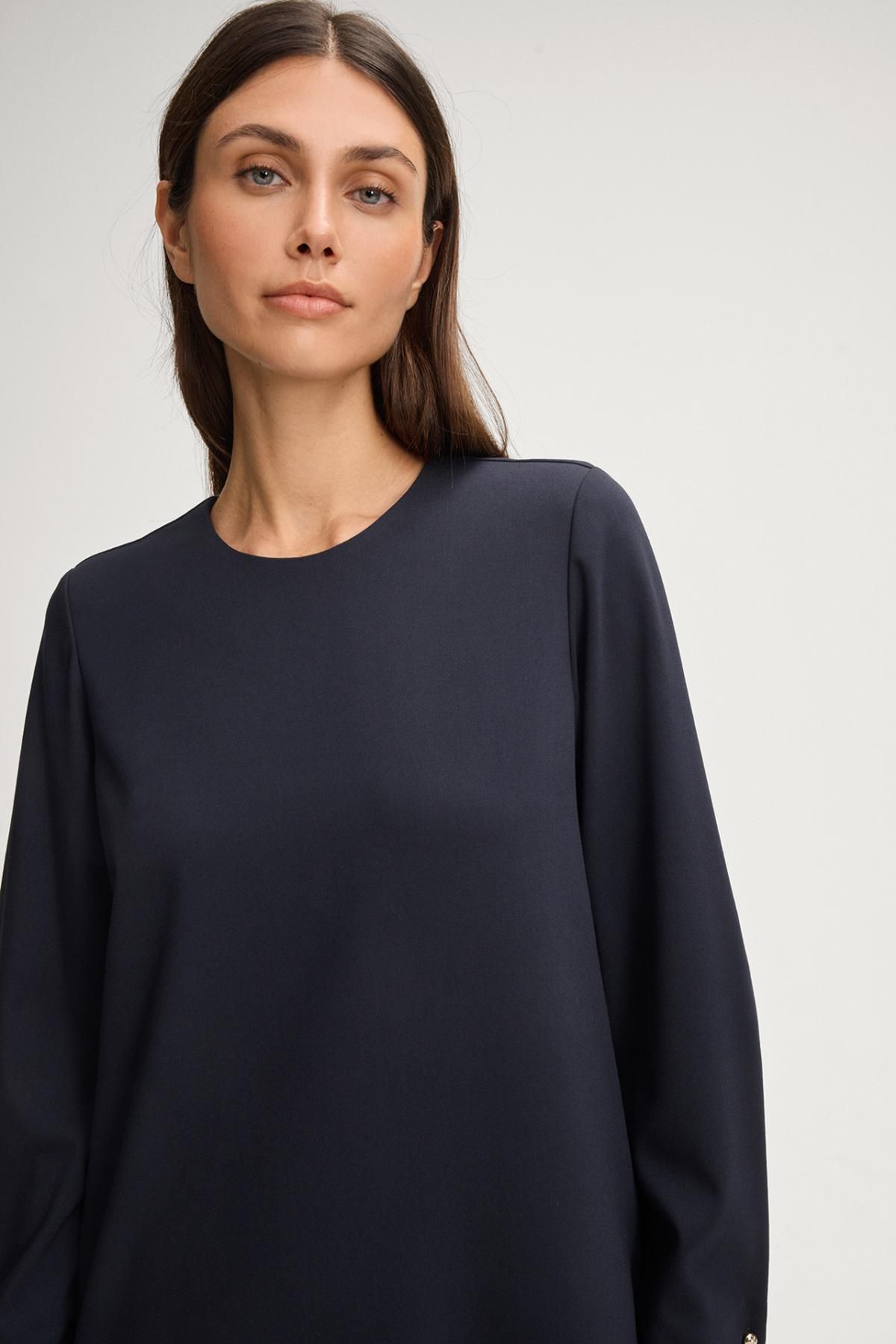 윱 클래식 네이비 A라인 미니 원피스 30048836-10020201-405 ONE COLOR - 상세 이미지 5