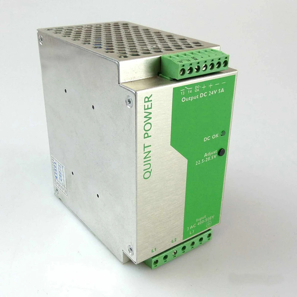 2938594 QUINT-PS-3X400-500AC/24DC/5 QUINT POWER 24VDC/5A Phoenix 스위칭 전원공급장치