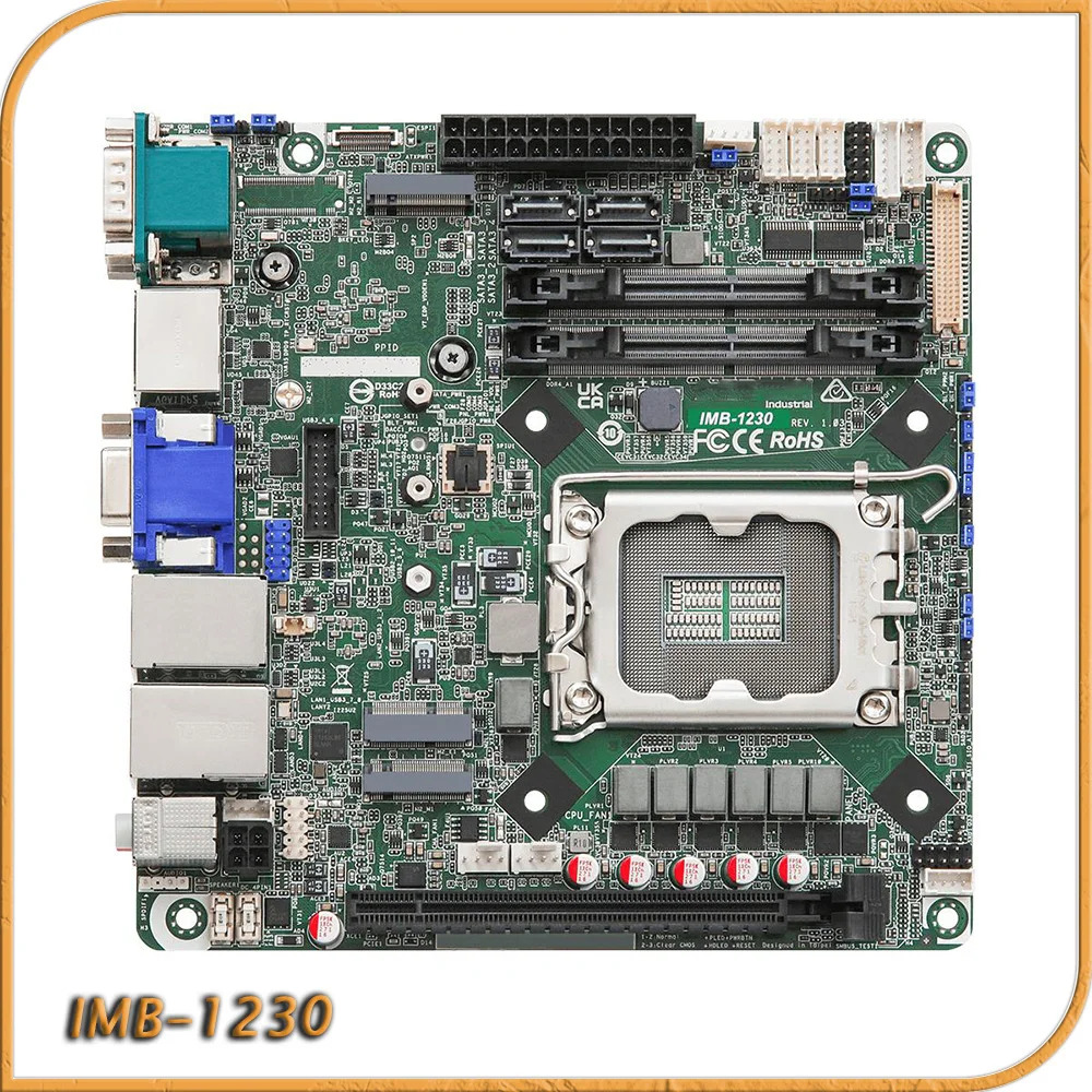 ASRock호환 대 1대 산업마더보드 H610 칩셋 1700 핀 ITXIMB-1230