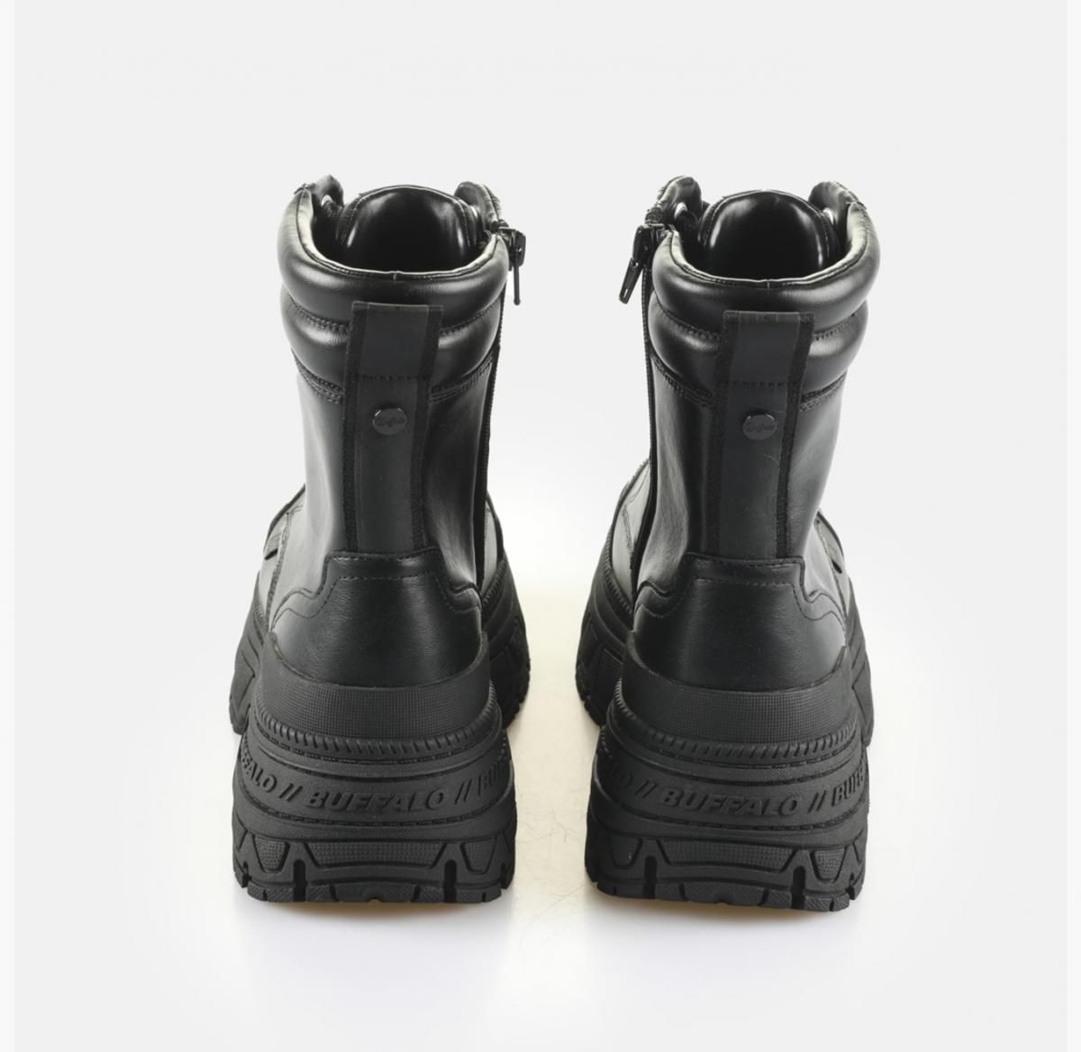 버팔로 청키 플랫폼 레이스업 미드 앵클 워커 부츠 02332758 SCHWARZ - 상세 이미지 5