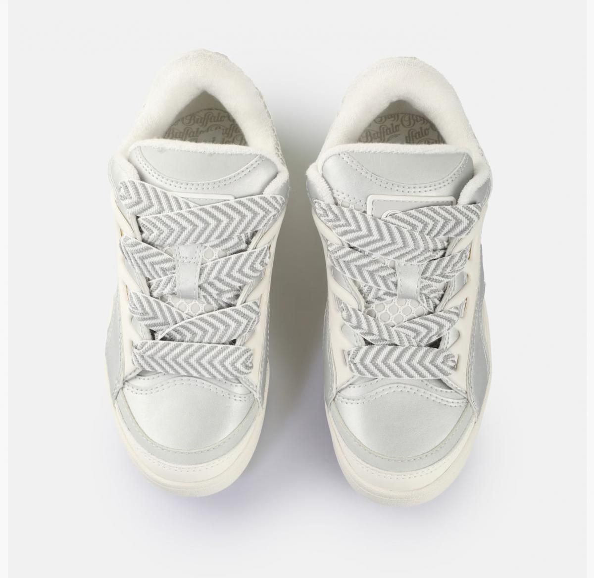 버팔로 실버 베이직 로우탑 스니커즈 Liberty Skate 02437675 SILBER - 상세 이미지 2
