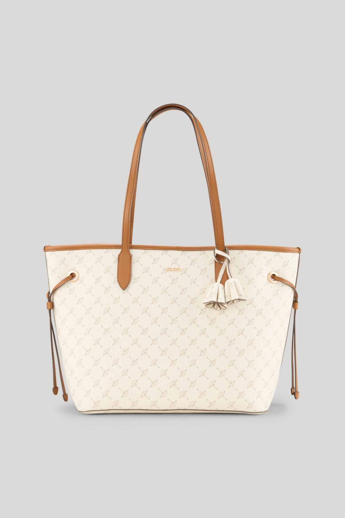 윱 오프화이트 시그니처 패턴 쇼퍼백 Cortina Lara 580005609-4140007856-101 OFFWHITE - 상품 이미지