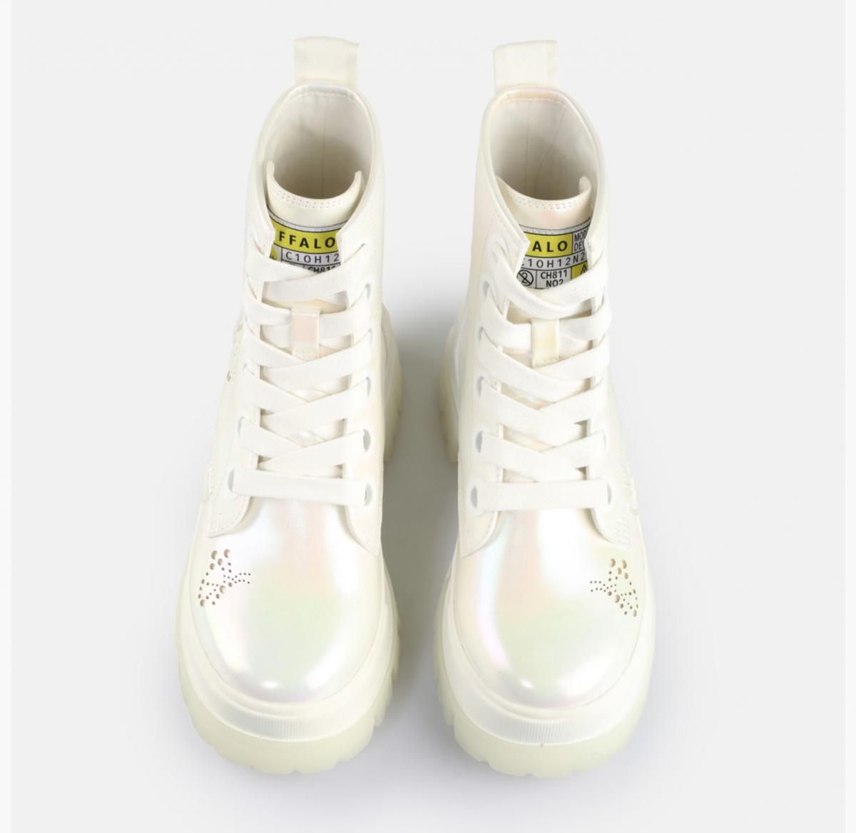 버팔로 아스파 RLD 버터플라이 플랫폼 앵클부츠 02386077 WEISS/MULTICOLOR - 상세 이미지 2