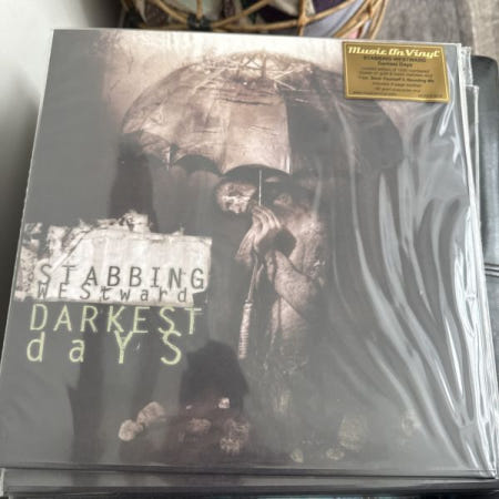 [해외](수입 LP) STABBING WESTWARD DARKEST DAYS 180GRAM GOLD / BLACK VINYL 2LP SET  NEW