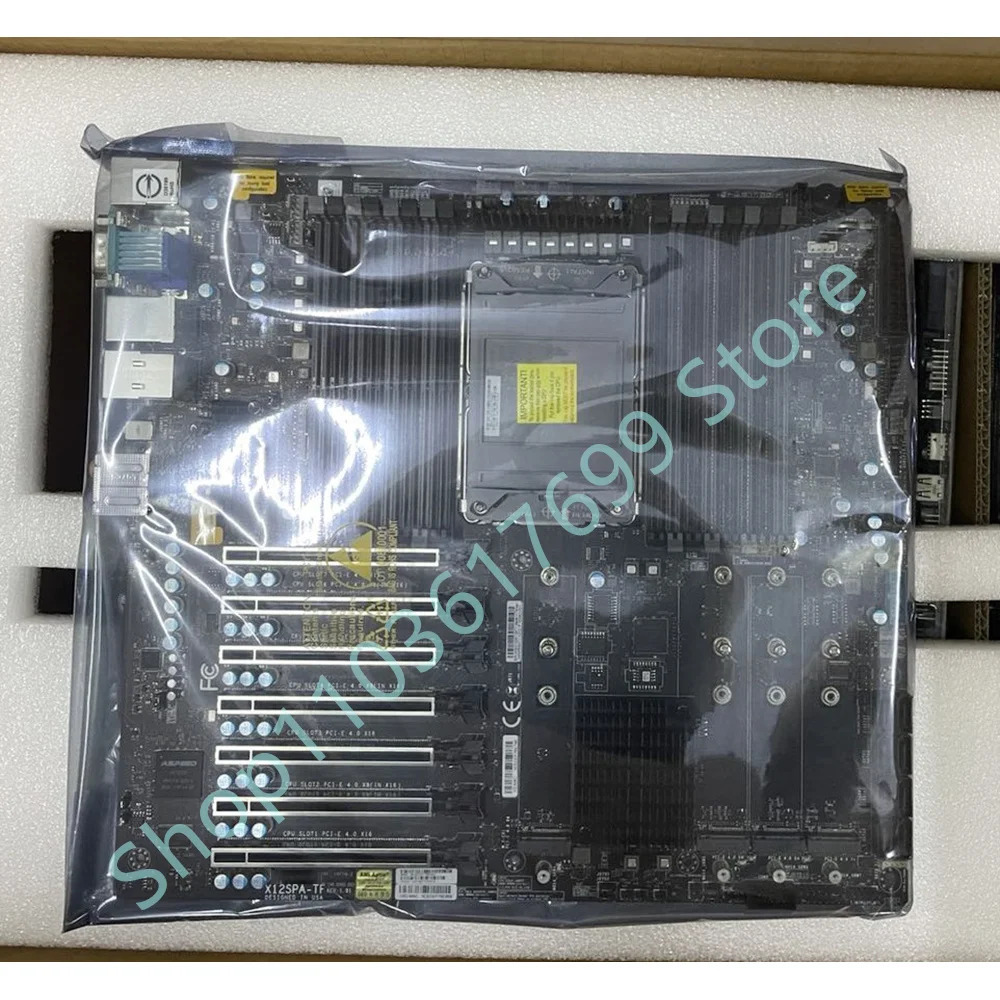 Supermicro 워크스테이션 마더보드 LGA-4189 DDR4 대 Xeon 확장 프로세서 W-3300 X12SPA-TF