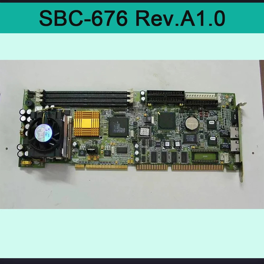 Axiomtek 산업컴퓨터 마더보드 SBC-676 Rev.A1.0용
