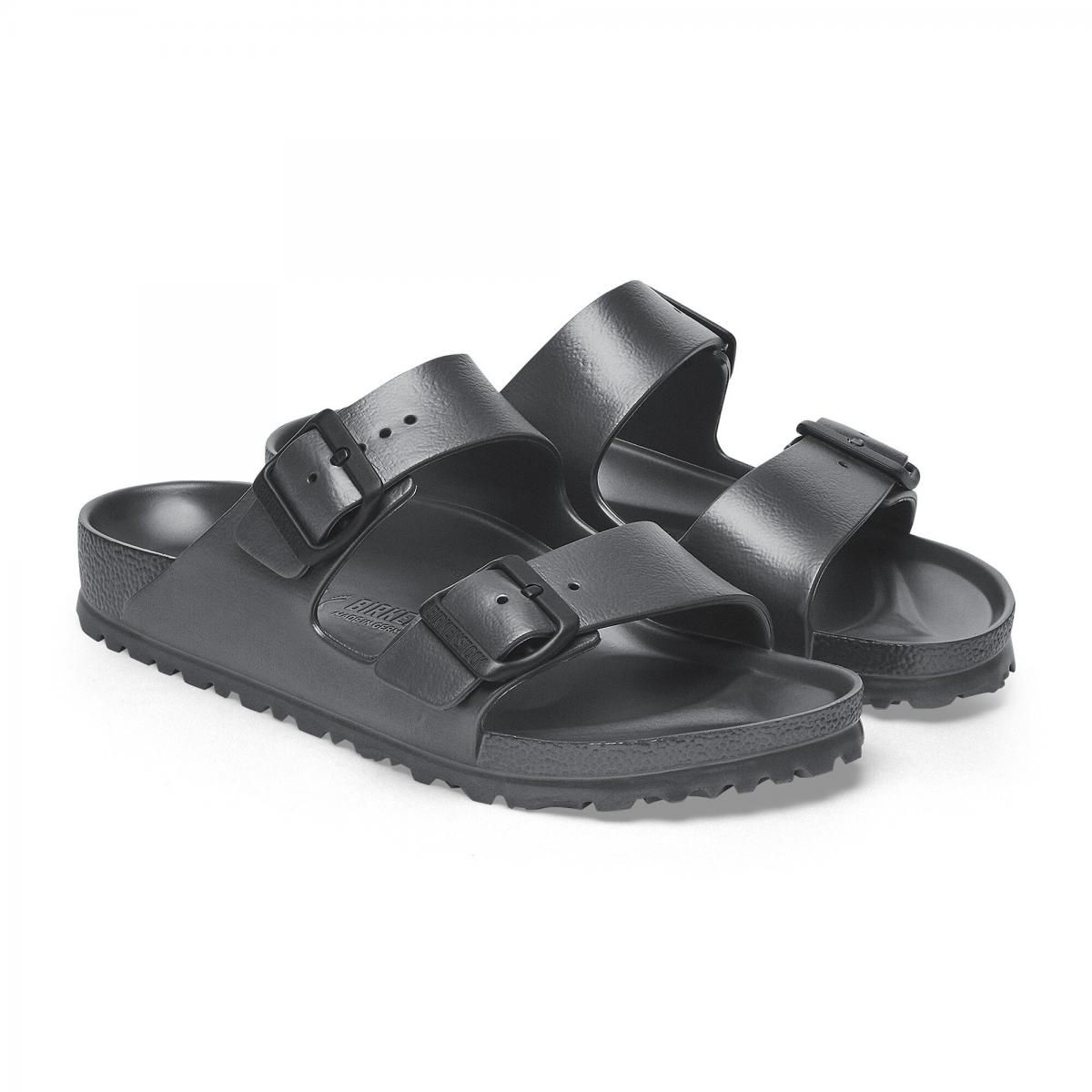 버켄스탁 테크니컬 EVA 스트랩 슬라이드 샌들 Arizona 1001497/1001498 ANTHRACITE - 상세 이미지 5